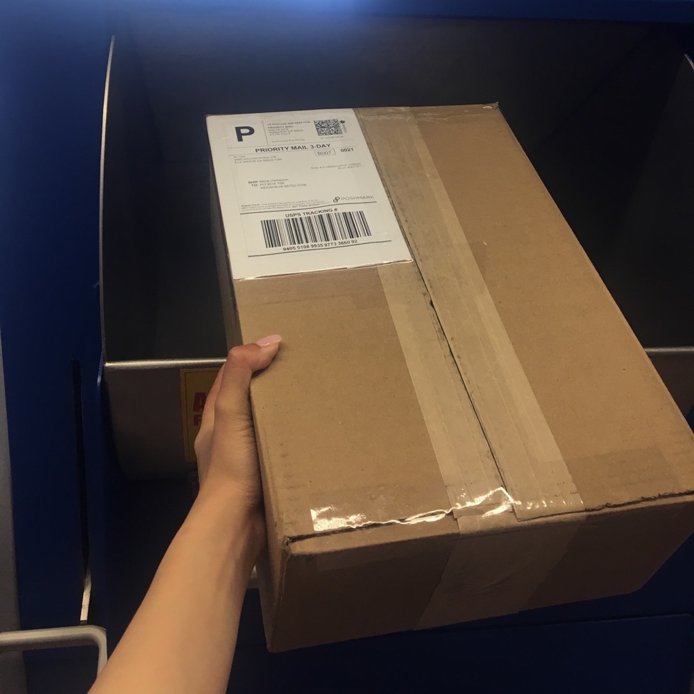 PROOF of shipping for Alicia